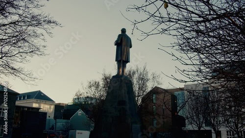 Reykjavik Statue of a Historic Figure, Jon Sigurdsson photo