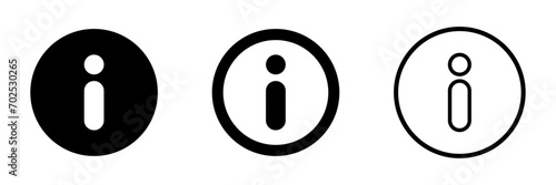 info information black icon vector design