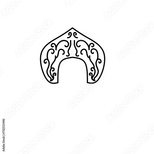 Russian women's hats - kokoshnik