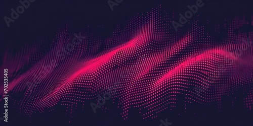 Monochrome printing raster, abstract vector halftone background. photo