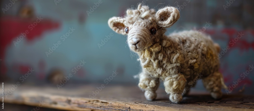 Woolen stuffed animal