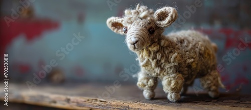 Woolen stuffed animal