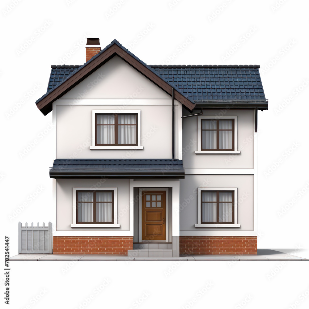 house on isolate transparency background, PNG