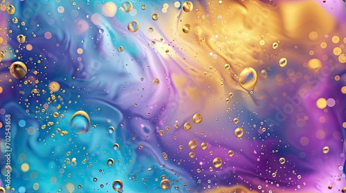  liquid glossy effect Marvel background texture, golden metallic and mix color pattern wallpaper, mix of bright colors and gold reflective particles randomly distributed, colorful vibrant texture