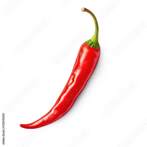 red hot chili peppers on isolate transparency background, PNG