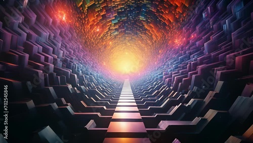 Transcend the ordinary and step into a realm of psychedelic wonder, where reality is shattered and your perception is forever altered in this mindbending video adventure. photo