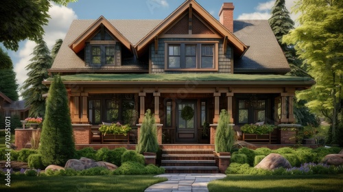 craftsman house style © Nuttapong
