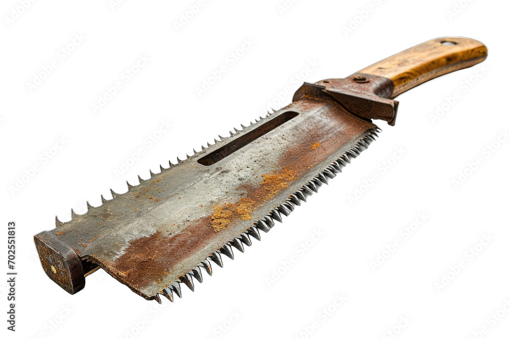 wooden handle is brown with visible scratches and marks from use wooden handle is brown with visible scratches and marks from use