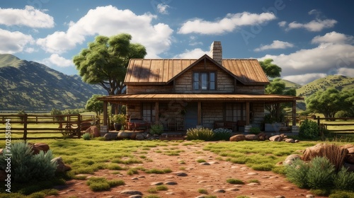 ranch house style