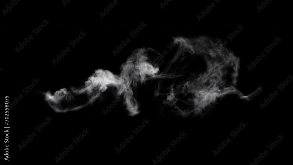 Cloud cirrus animation concept. 3d render Cloud cirrus animation concept. 3d render
