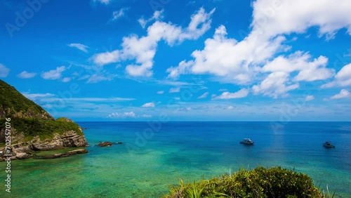 Zamami Island Okinawa panning time lapse photo