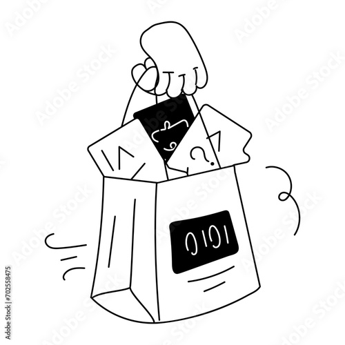 Check out hand drawn mini illustration of programming constructs