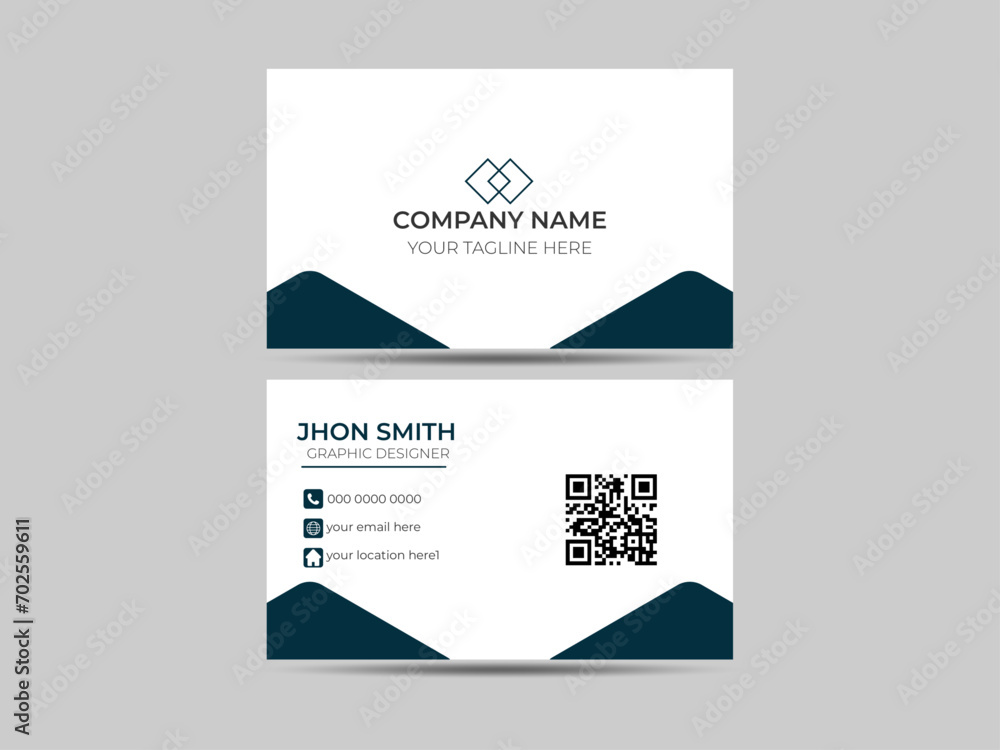 Fototapeta premium creative modern name card and business card 