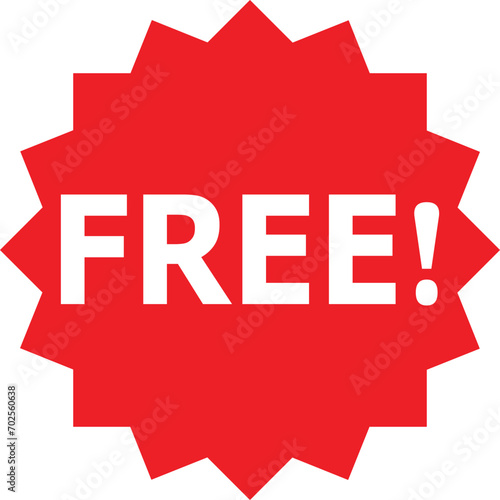 sign button free icon. vector. eps-10