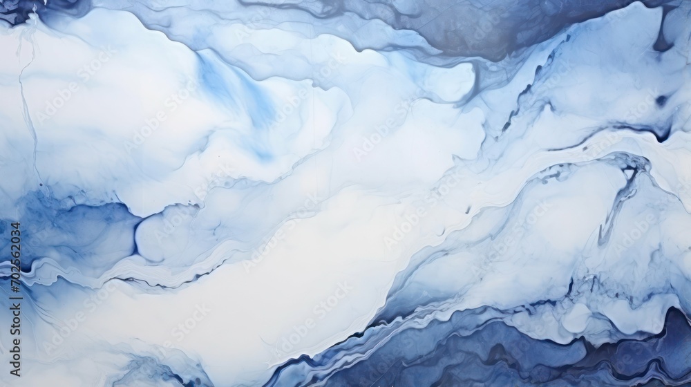 Luxurious Marble Texture in Sapphire Blue Blur and Silver Luxurious Marble Texture in Sapphire Blue Blur and Silver