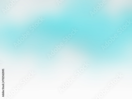 Abstract backdrop bright light gradient blue blurred background. sky and (with copy space) The sky and clouds are blurry.