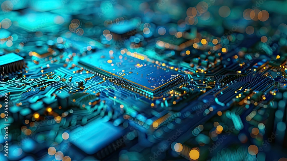 Fototapeta premium computer circuit board