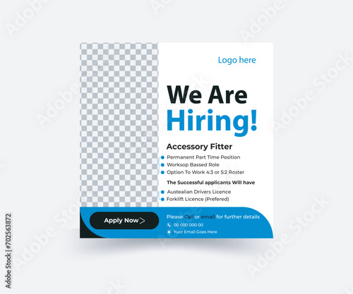 Free vector digital marketing  vector image ,social media post and corporate web banner template