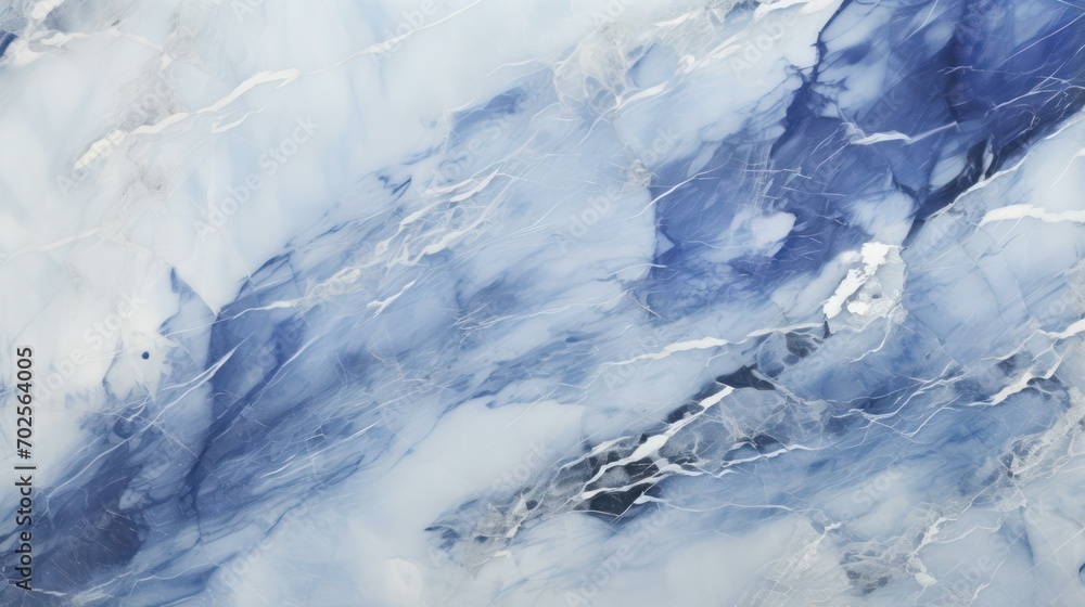 Gilded Beauty Sapphire Blue Blur and Silver Marble Gilded Beauty Sapphire Blue Blur and Silver Marble