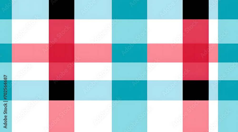 Abstract plaid pattern blending shades of red and blue Abstract plaid pattern blending shades of red and blue
