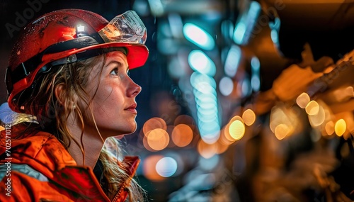 women working in construction