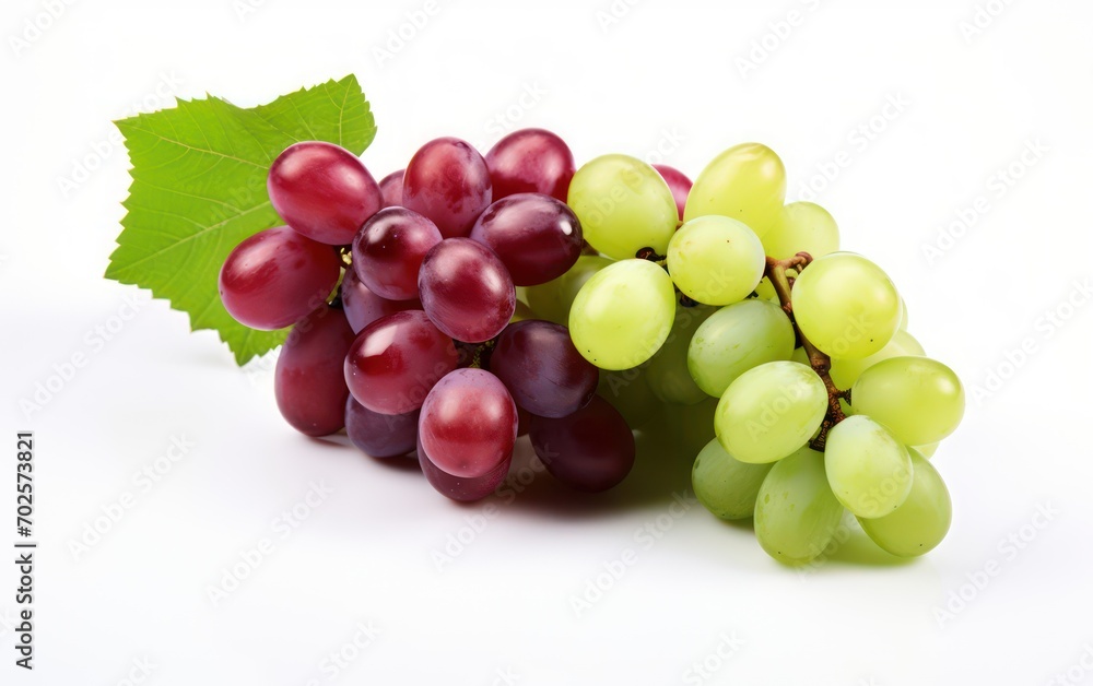 group of grapes color isolated on white background group of grapes color isolated on white background