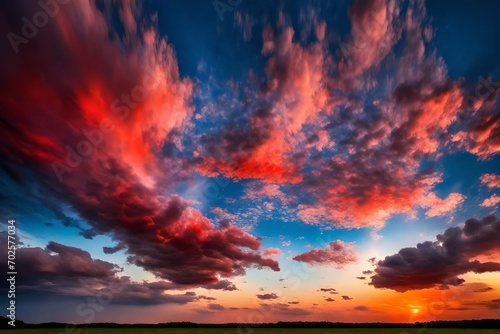 sunset in the clouds © zooriii arts
