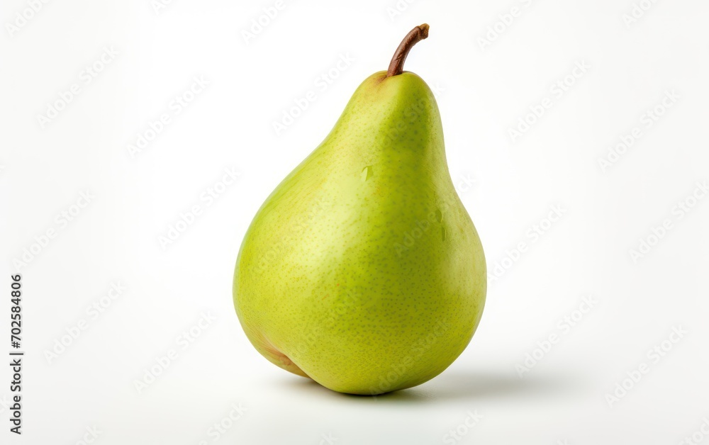 fresh pear isolated on white background fresh pear isolated on white background