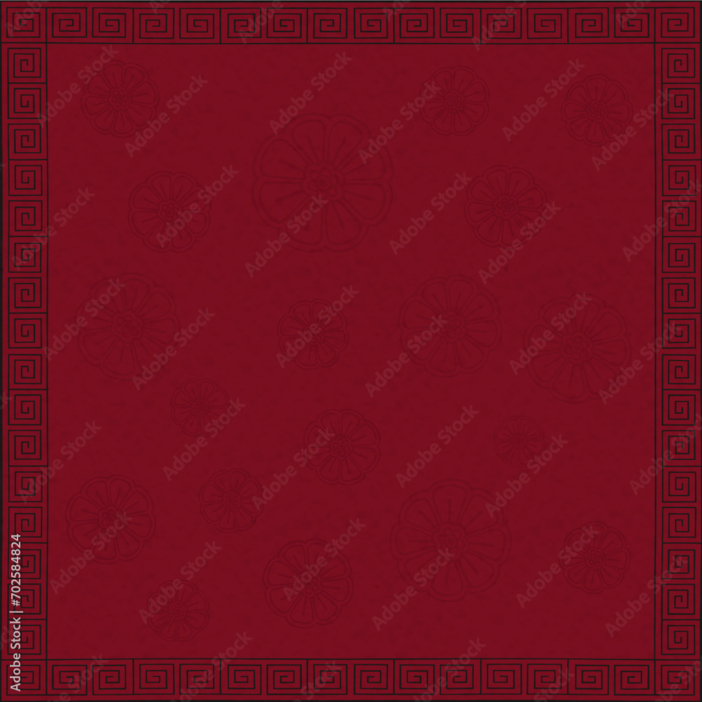 Traditional Chinese Floral Pattern Paper Design
Red background with ornament for Auspicious Events Traditional Chinese Floral Pattern Paper Design
Red background with ornament for Auspicious Events