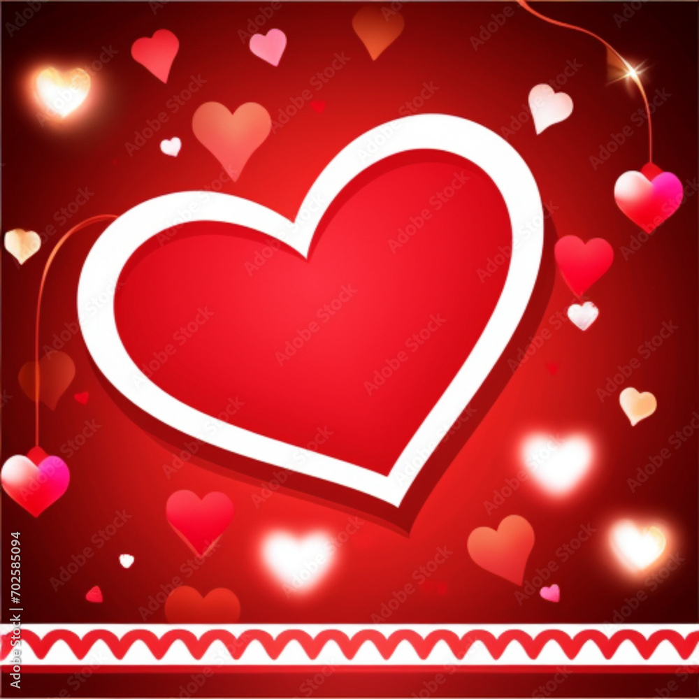 valentines background with hearts valentines background with hearts