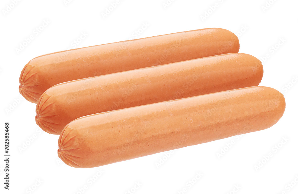 Fresh sausages on transparent background png Fresh sausages on transparent background png