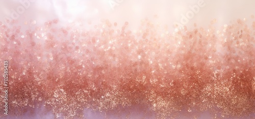 bright shiny glitter lights. abstract pink  peach fuzz and white background in the style of light crimson and poured  whimsical ambiance.