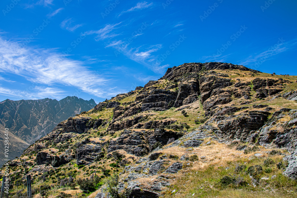 the hill in Deer Park Heights Queenstown NewZealand. It is a scenic drive and animal encounter situated in the heart of Queenstown. the hill in Deer Park Heights Queenstown NewZealand. It is a scenic drive and animal encounter situated in the heart of Queenstown.