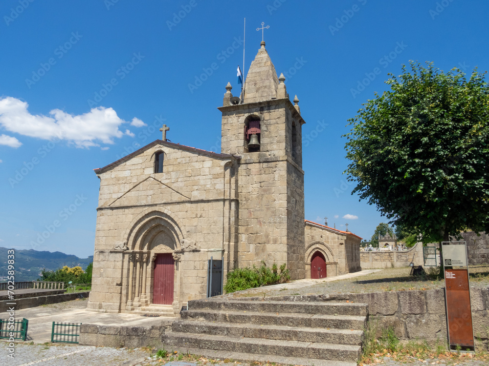 Church de Santa Maria Maior de Tarouquela (13th century). Cinfaes, Portugal.