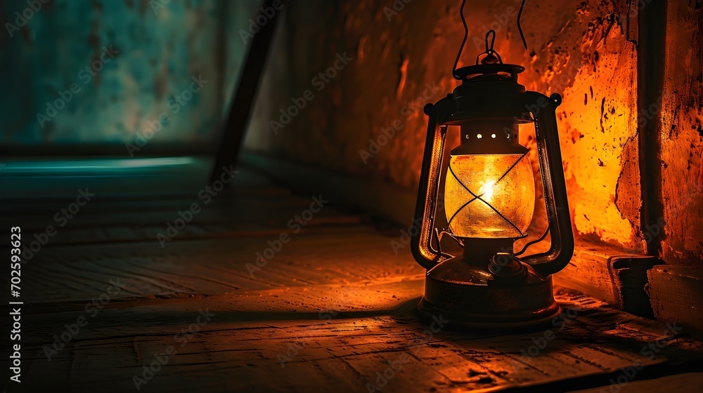 Historisches Licht: Alte Lampe in neuem Glanz