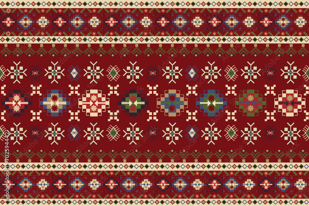 Oriental ethnic pattern.Design for fabric, curtain, background, carpet, wallpaper, clothing, wrapping, Batik, cloth.etc. Oriental ethnic pattern.Design for fabric, curtain, background, carpet, wallpaper, clothing, wrapping, Batik, cloth.etc.