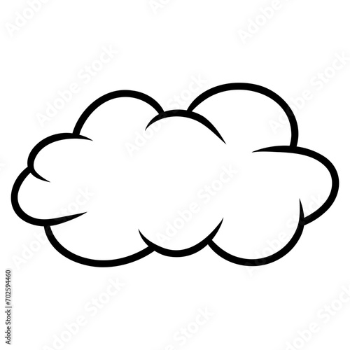 Fototapeta Naklejka Na Ścianę i Meble -  cloud icon