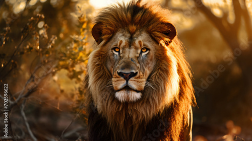 Starring Lion in the spotlight © Asad