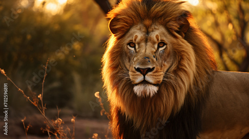 Starring Lion in the spotlight © Asad