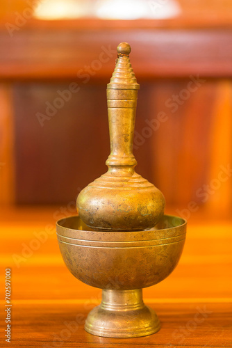Water cup for Buddhist religious activities
