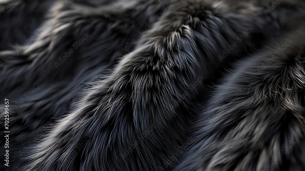 luxurious dark fur texture soft depth luxurious dark fur texture soft depth