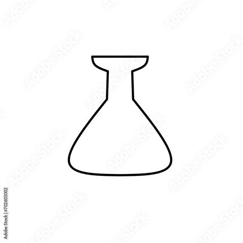 Simple Laboratory Flask Icon  © Mojostd