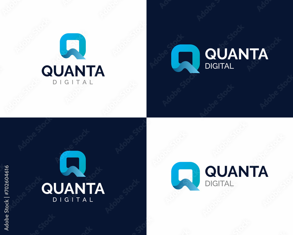 Q Letter Logo Q Letter Logo
