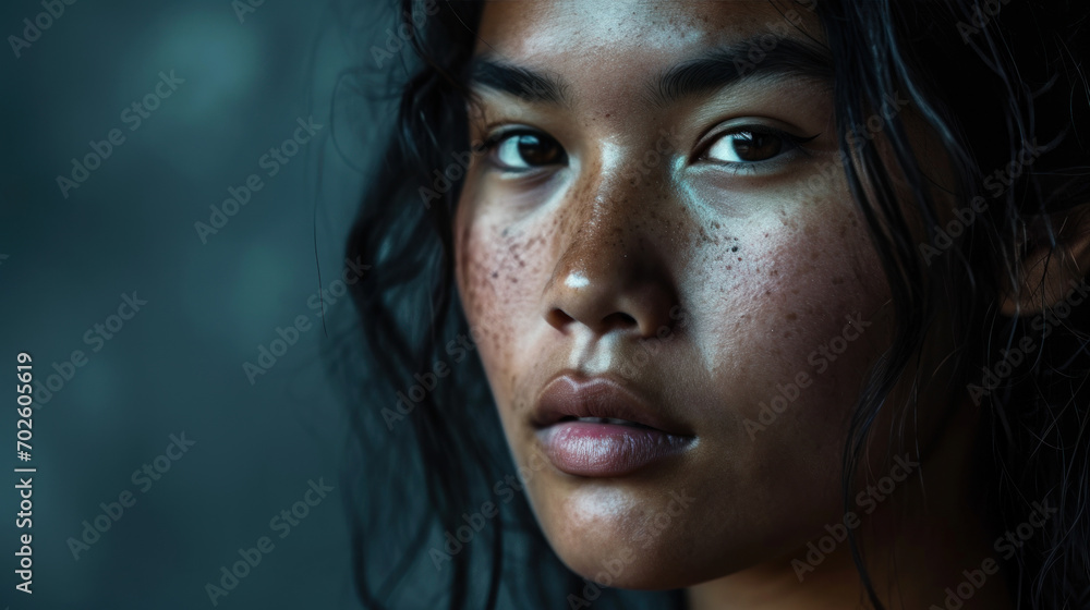 Ethnicities portrait shot in studio
