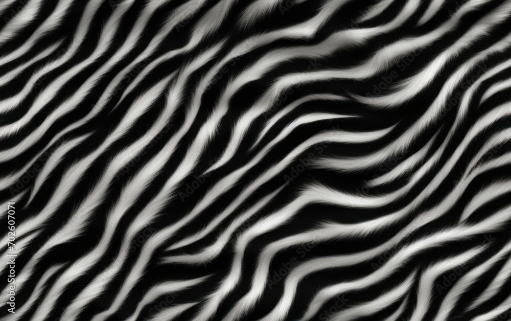 Exquisite Zebra Fur Pattern Exquisite Zebra Fur Pattern