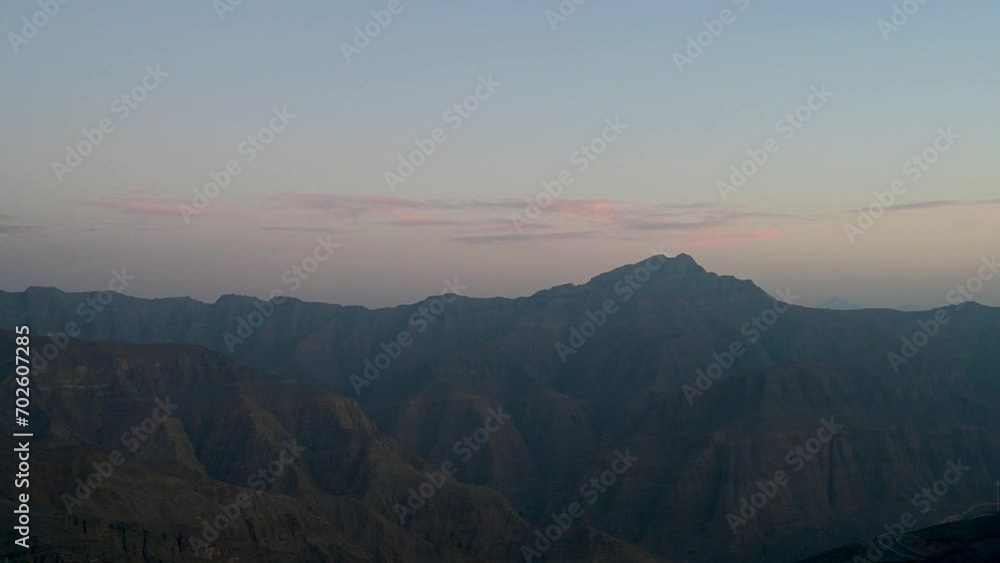Beautiful View of Mountain in United Arab Emirates Beautiful View of Mountain in United Arab Emirates