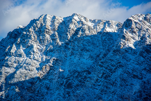 the Sassolungo group in Cibiana di Cadore in the Dolomites photo