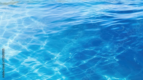 Refreshing Azure Blue Water Background © sitifatimah