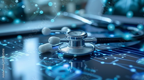 Healthcare Innovation: Highlight breakthroughs in healthcare technology, including telemedicine, personalized medicine, and advanced medical diagnostics. photo