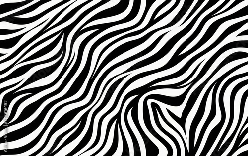 Striking Beauty of Zebra Hide